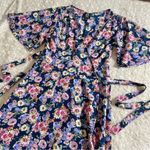 Bobeau  Garden Party Floral Wrap Dress S Small Photo 5