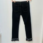 POL  Black Fringe boutique Jeans size small Photo 3
