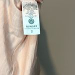 Sundry SLEEVELESS SUNDRESS RUCHED DRESS Sz 2 NWT RacerBack Photo 3