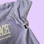 Vintage y2k Distressed Lavender Panama City Beach Florida Crop Top 🔥 Purple Size undefined Photo 2