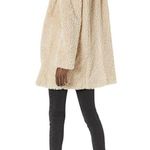 Kenneth Cole Women's Fuzzy Faux-Fur Teddy Jacket Coat in Beige Size Medium Photo 13