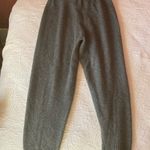 ZARA  Knit Jogger Pants Grey soft and cozy Photo 3