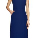 ALC Frank A.L.C. ‘Spencer’ cobalt blue sleeveless cut out sheath dress, size 4 Photo 4