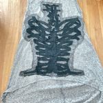 Jesse + J Rib Cage Skeleton High Low Shirt Photo 1