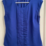 The Limited  sleeveless Royal blue blouse Photo 0