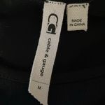 Cable & Gauge Black Sleeveless Midi Dress Mesh Detail & Keyhole Front Size M Photo 9