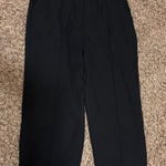 SheIn  Black Dress Pants XL Xtra Large Polyester Blend Zip Fly Belt Loops Pockets Photo 0