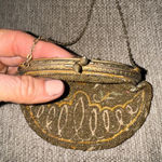 ANTIQUE VINTAGE METRO BAG WORKS PARIS FRANCE ART
DECO BEADED PURSE
CLUTCH BAG Gold Photo 3
