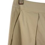 Love, Bonito & REA Cropped Cotton Pleated Pants Butter Yellow Wide Leg US 6 Photo 3