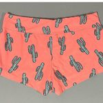 Orange Neon Cactus Graphic Sweats Sweatshorts Shorts Bottoms Size M 🏜🌵✨ Size M Photo 1