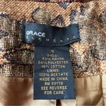 Grace Elements WOMEN'S MULTI COLOR FLORAL TAPESTRY 2 BUTTON BLAZER SIZE 8 Photo 3