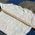 Cupshe NWT  drop should cable knit sweater. Photo 6