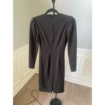 RACHEL Rachel Roy Long Sleeve Black Wrap Knee Length‎ Dress Size Small Photo 1
