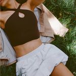 Aerie NWT OFFLINE By  Cloud Fleece Bubble Skort Gray Pull on Size Small XL Photo 2