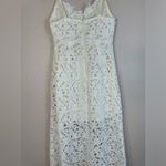 ASTR The Label Midi Lace Dress White Medium Spaghettii Straps Revolve Photo 10