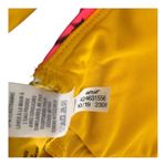 Aerie  NWT Scoop Bikini Top Tropical Floral Green Hot Pink Gold Removable Pads XS Photo 7