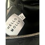 Hello Molly  Bet U Wanna Satin Midi Dress Cutout Gown Black Size M US 6 Photo 4