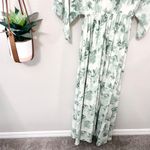 Baltic Born Kia Kimono Short Sleeve Maxi Dress Sage Floral Size XS Photo 6