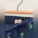 Hollister  Dark Blue Skirt with Floral Accents Photo 1