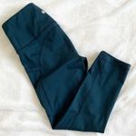 Yogalicious 𝅺 crop Leggings yoga XSmall blue teal Activewear pants NEW Photo 0