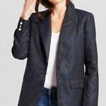 A New Day ✨HP✨ Navy & Gold Dot Boyfriend Blazer✨ Photo 0