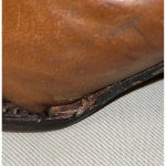 Freebird Sandi Size 6 Brown Leather Distressed Strappy Zip Heel‎ Bootie Western Photo 6