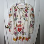 Farm Rio  Off-White Floral Insects Mini Dress XL Photo 1