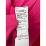 Hugo Boss  | 14 / L Top Blouse Button Up Down Luxury Satin Silk PINK Long Sleeve Photo 5