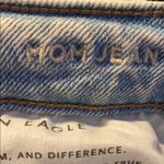 American Eagle  Super Light Wash Distressed Mom Jeans Size 8 Photo 8