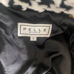 Pelle Studio SZ S faux fur black and white peacoat Photo 4