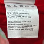 Farm Rio Palila Midi Dress XS Red Pink Tropical Fringe Patchwork Boho Resort Photo 14