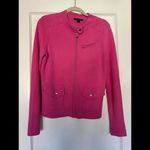 Lauren Ralph Lauren Hot Pink Sweater/ Jacket size Large Photo 4