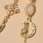 UB Moon Earrings Gold Photo 4