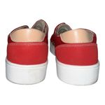 EUC SPENCO Malibu Red Canvas Slip Photo 3