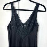 Pierre Cardin Paris Vintage black nightgown with lace Photo 3