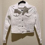 NEW Edwin Optic White Evie Denim Jacket Size S Photo 3
