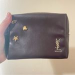 YSL Yves Saint Laurent Faux Leather VIP Exclusive Beauty Cosmetic Bag Purple Photo 0