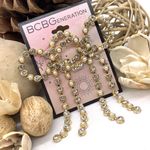 BCBGeneration  Costume Pearl Gold Jewelry Earrings Photo 5