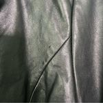 JLC Outerwear Black Leather Long Sleeve Coat Jacket Size Medium Photo 6