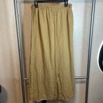 Visual Professional Vintage 100% Rayon Pencil Skirt Army Tan One‎ Size 1985 Photo 1