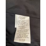 BCBGMAXAZRIA BCBG Maxazria Military Officer Blazer Coat Button Zip Velvet Trim Navy Blue XS Photo 3