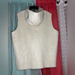 Jones New York Women's Cream faux leather vest Photo 1