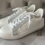 Steve Madden Bianka White Suede Leather Sneakers Photo 3