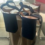 STAUD Solange NAVY High Block Heel Sandals, Size EU 40 NEW +Dust Bag SOLD OUT! Photo 7