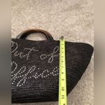 Anthropologie  Eugenia Kim out of office Straw crossbody shoulder Raffia Tote Bag Photo 4