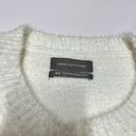 Urban Outfitters  Fluffy Soft Crew Neck Sweater in Ivory Photo 2