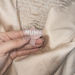 Show Me Your Mumu New Champagne Satin Claire Midi Dress Size Large Photo 4