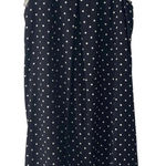 Ann Taylor Black Polka Dot Ruffle Shift Dress Preppy Career Coquette Photo 0