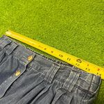 Vintage 90s Boston Classics Blue Denim Midi Skirt Size 8 Cotton Cottage Prairie Photo 3