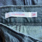 Levi's New with tags Levi’s high rise black 70s high flare jeans in size 34 Photo 10